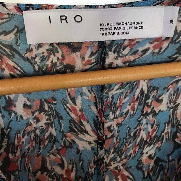 I R O Blouse Woman’s Size 6-8 - Picture 4 of 6